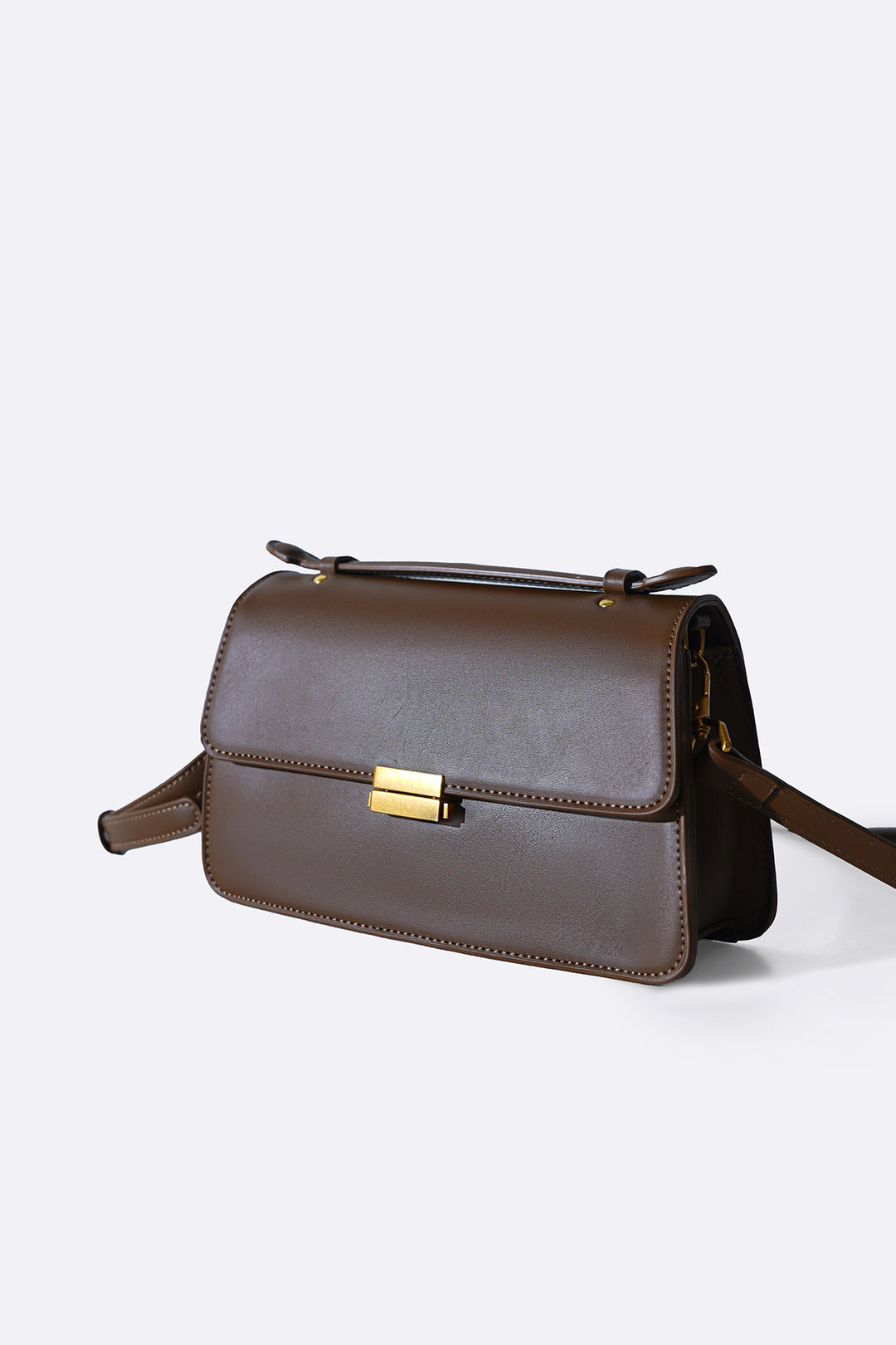BROWN CANBERRA CROSSBODY