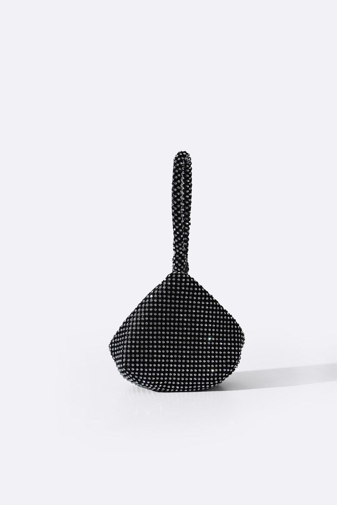 BLACK MINI STUD WRIST BAG