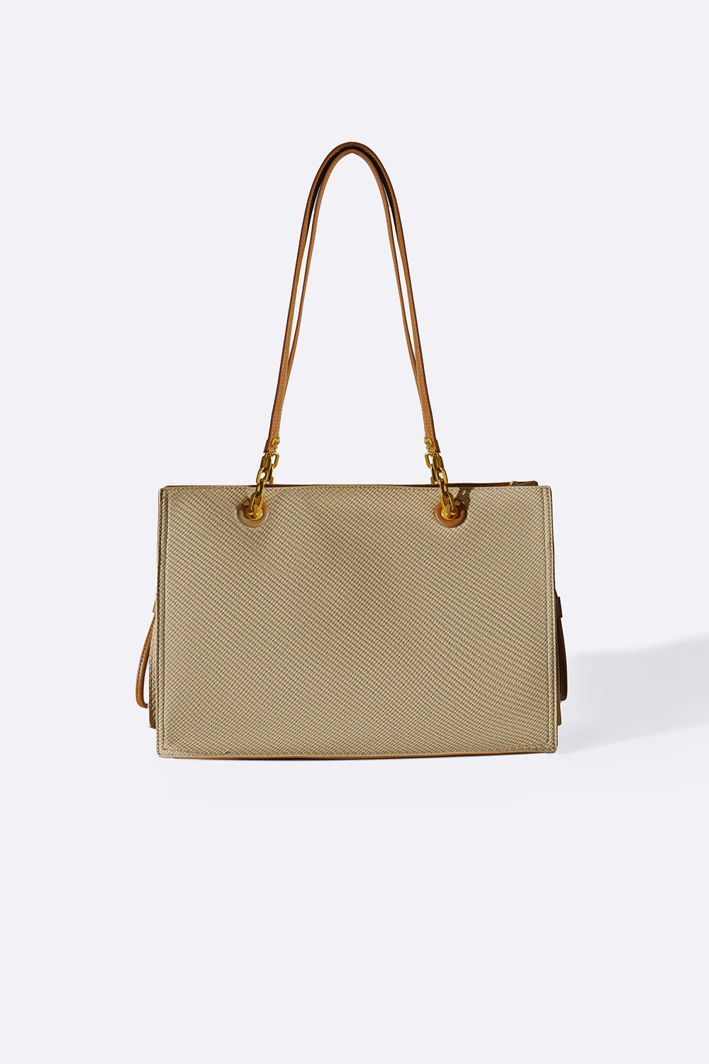 BEIGE GARRETTE LARGE TOTE