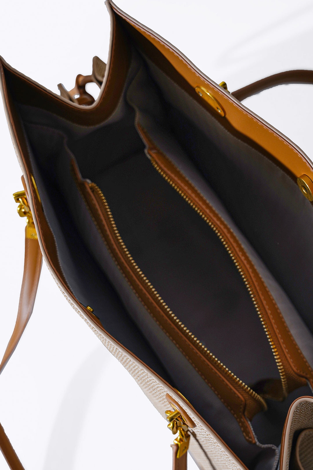 BEIGE GARRETTE LARGE TOTE