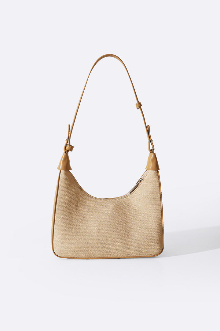 BEIGE CADDESI LONG STRAP BAG