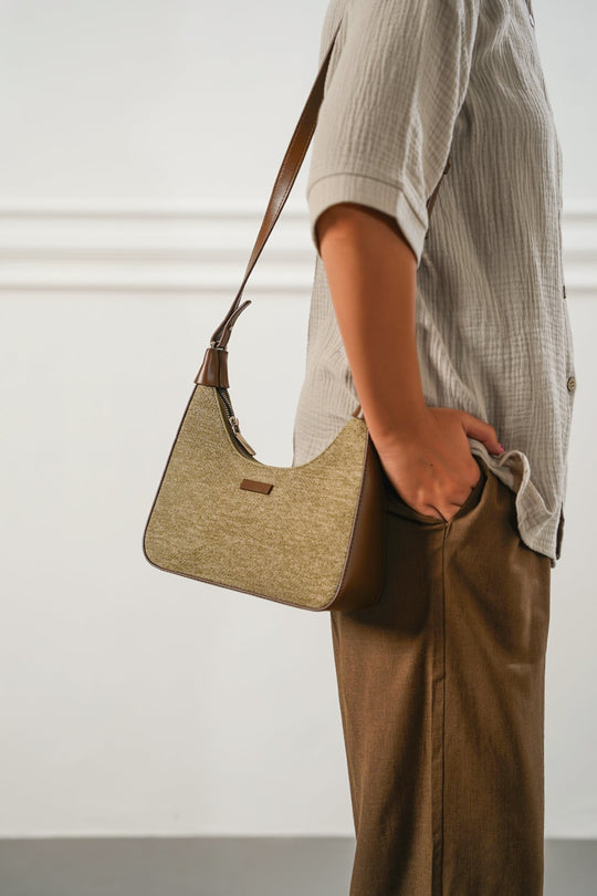 GREEN CADDESI LONG STRAP BAG