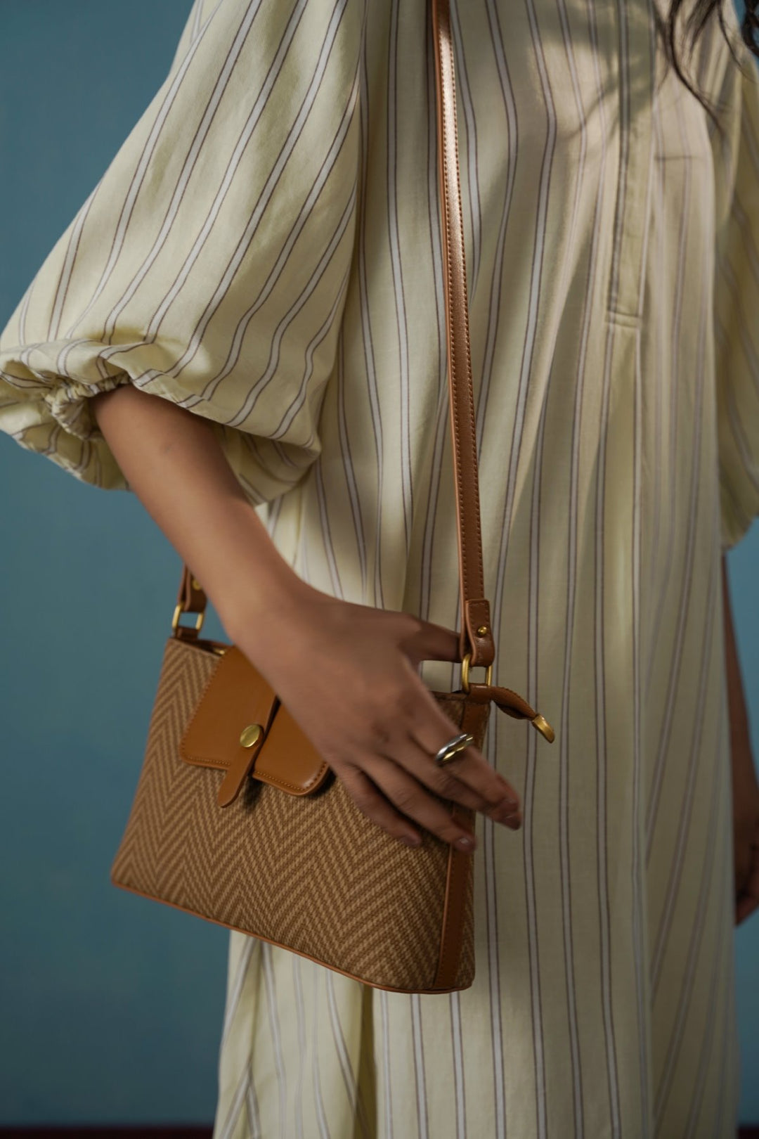 CAMEL MARBELLA CROSSBODY BAG