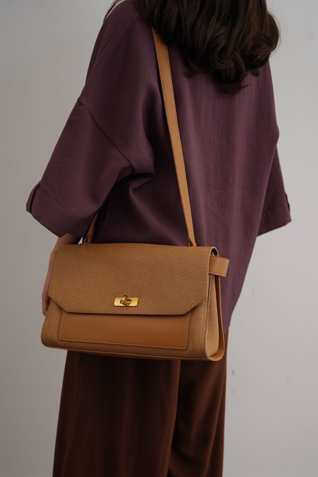 CAMEL CAIRO SHOULDER BAG