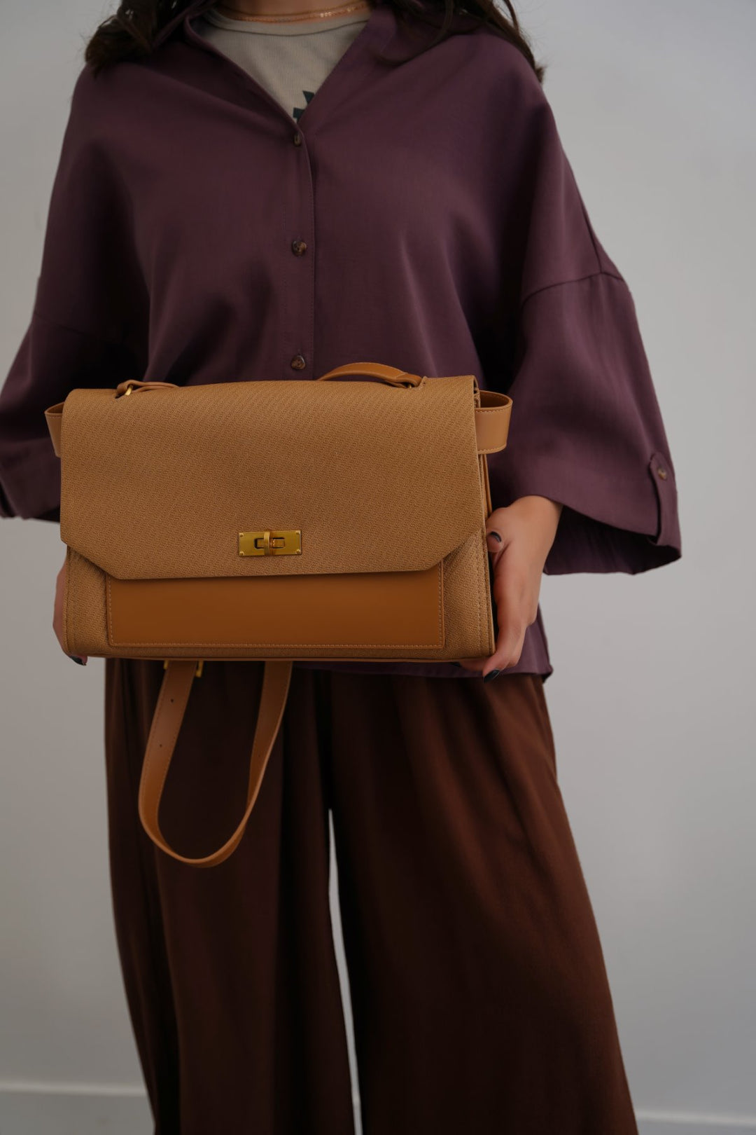 CAMEL CAIRO SHOULDER BAG