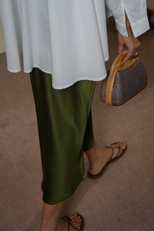 BROWN BRUNCH TOP HANDLE BAG