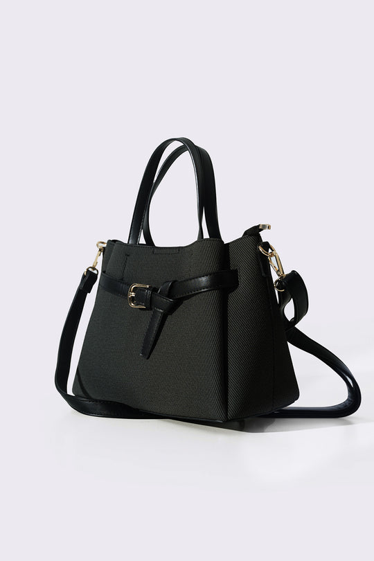 BLACK WEEKEND TOP HANDLE BAG