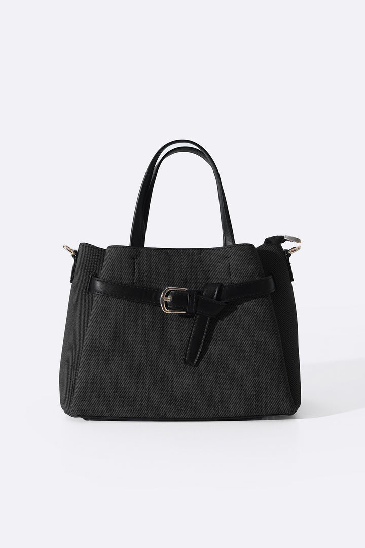 BLACK WEEKEND TOP HANDLE BAG