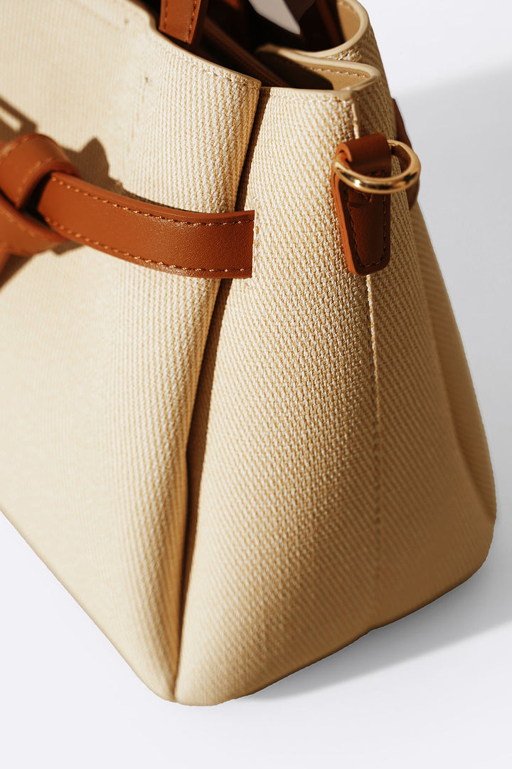 OFF WHITE WEEKEND TOP HANDLE BAG