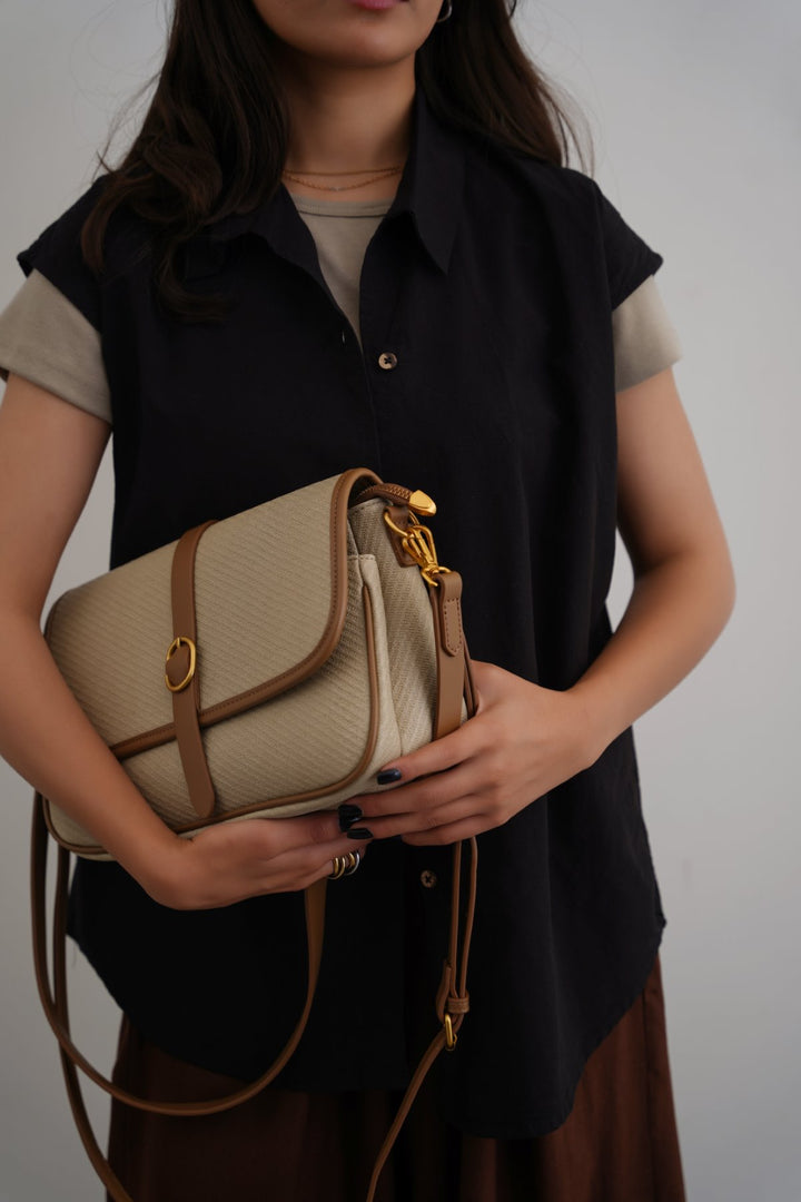 CAMEL SPRING SHOULDER BAG