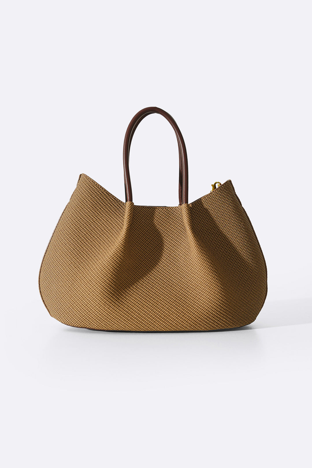 BEIGE KARAKOY TOP-HANDLE TOTE