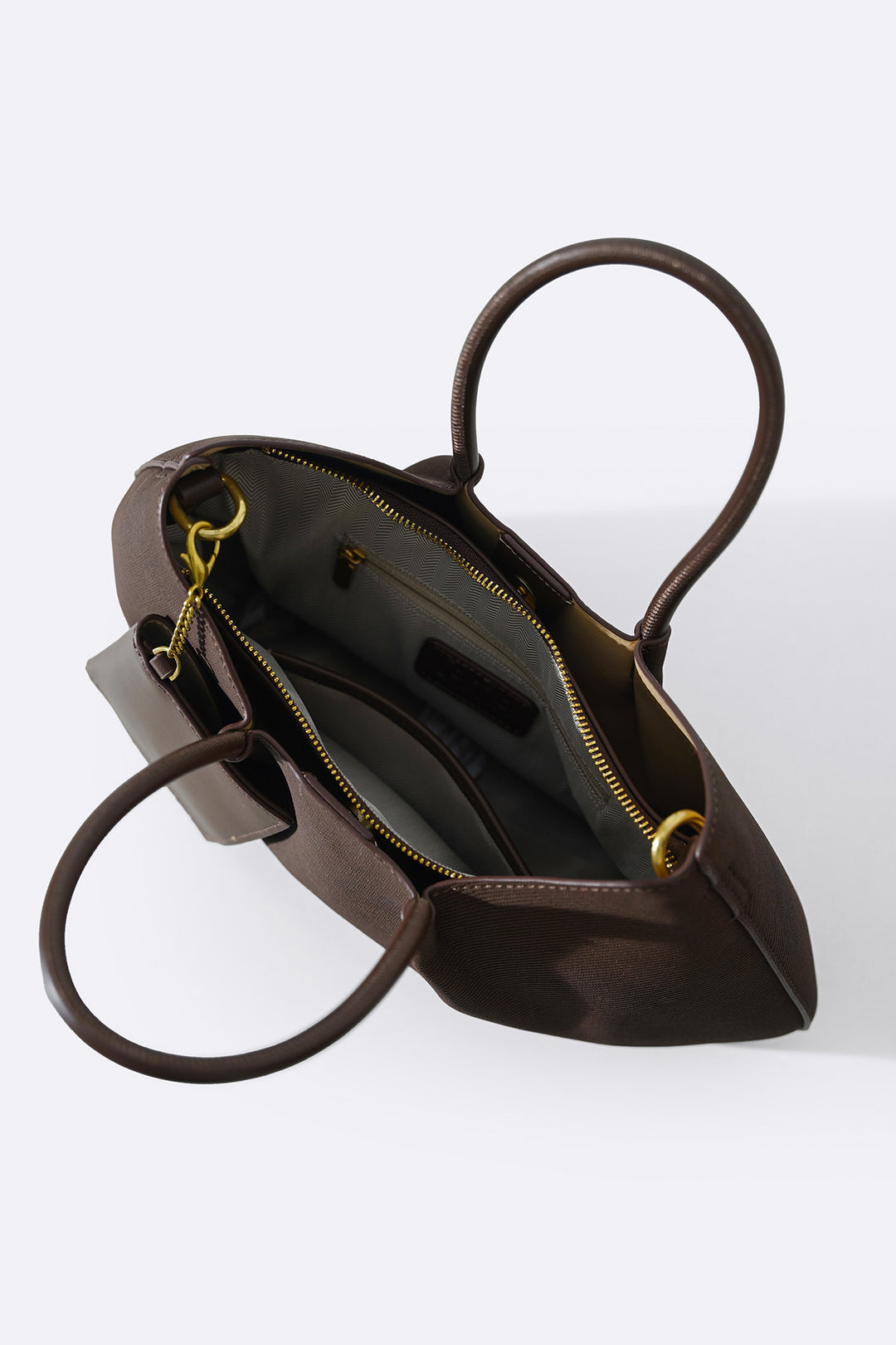 COFFEE KARAKOY TOP-HANDLE TOTE