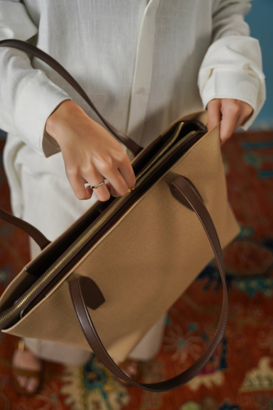 CAMEL THE ERRAND TOTE