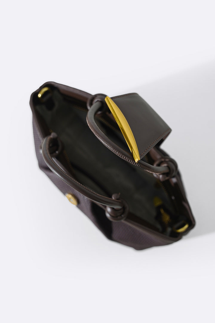 COFFEE MODA TOP HANDLE BAG