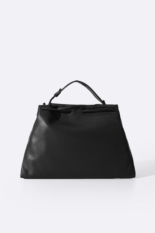 BLACK CRUISE SLOUCHY TOTE