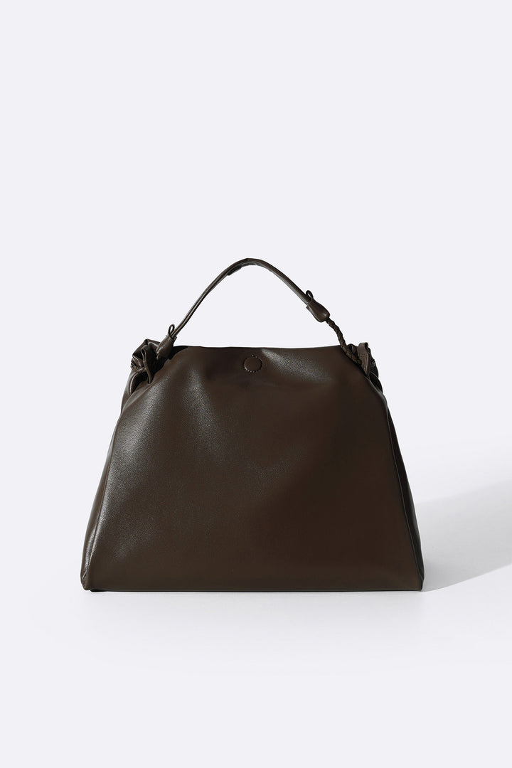 TAUPE CRUISE SLOUCHY TOTE
