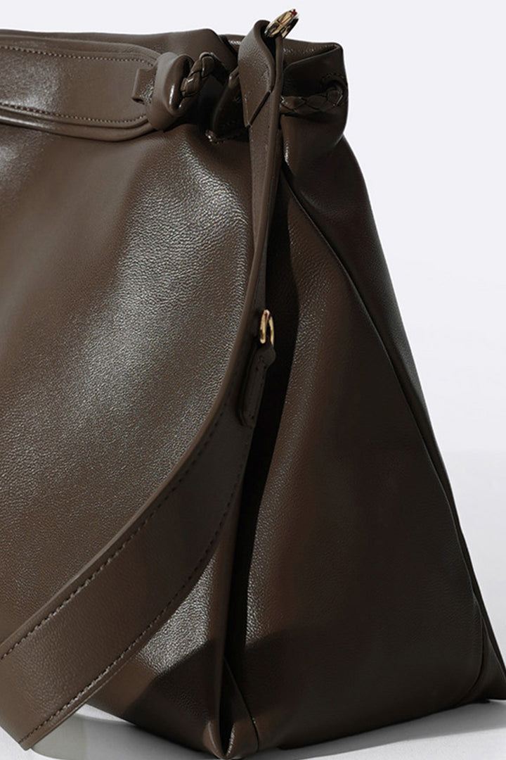 TAUPE CRUISE SLOUCHY TOTE