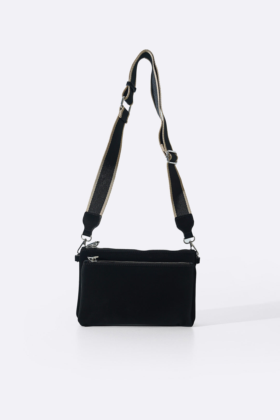 BLACK VELVET PEACH CROSSBODY