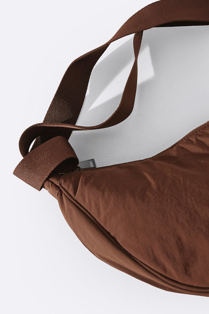BROWN EASY TRAVEL CROSSBODY