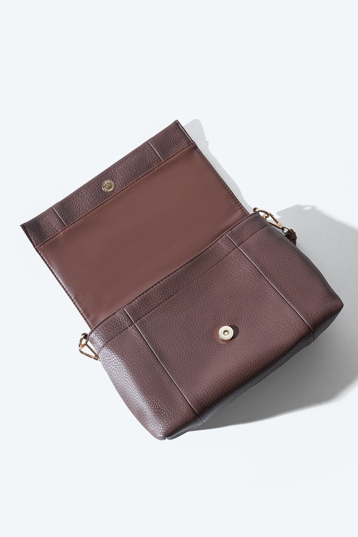 BROWN MENORA CROSSBODY BAG