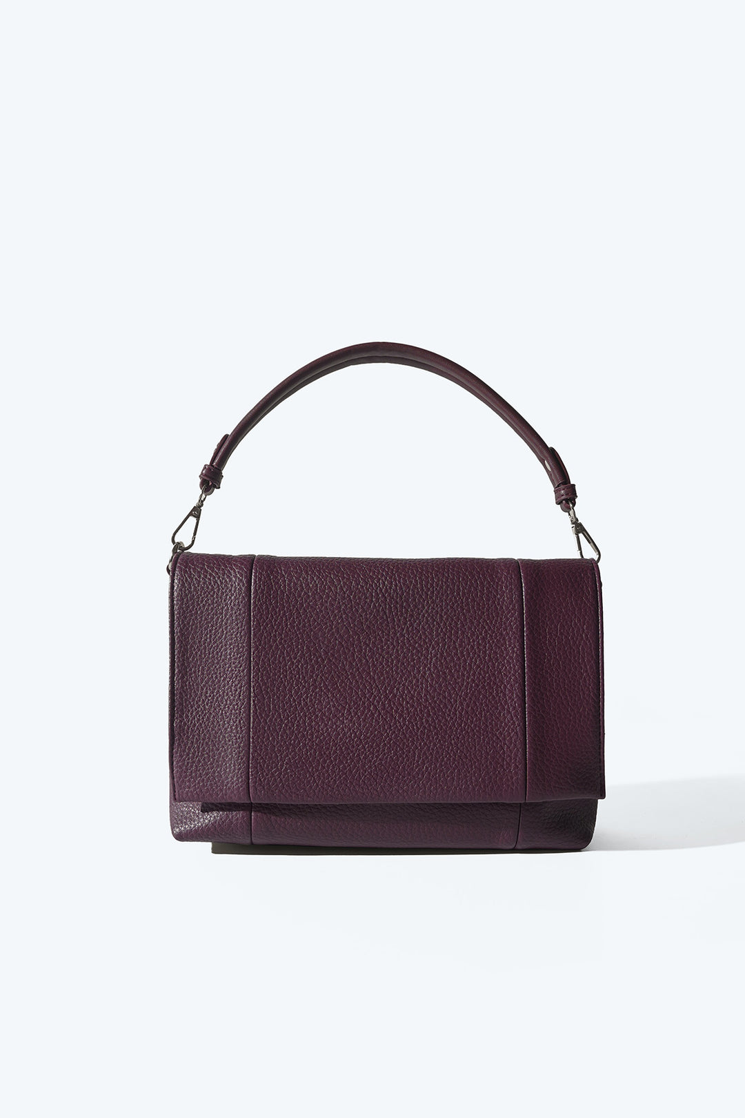 BURGUNDY MENORA CROSSBODY BAG