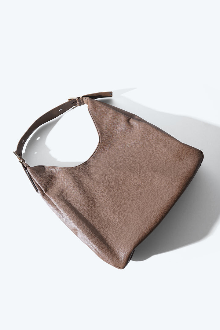 BROWN GOZO TRAVEL TOTE
