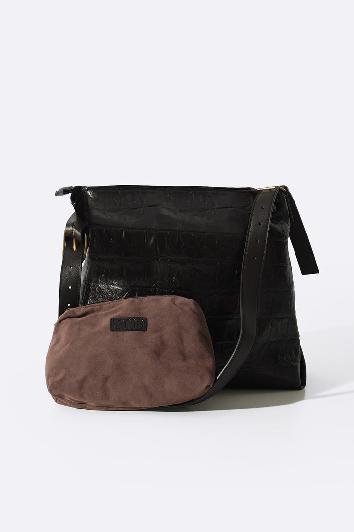 COFFEE EMBOSSED TOTE BAG