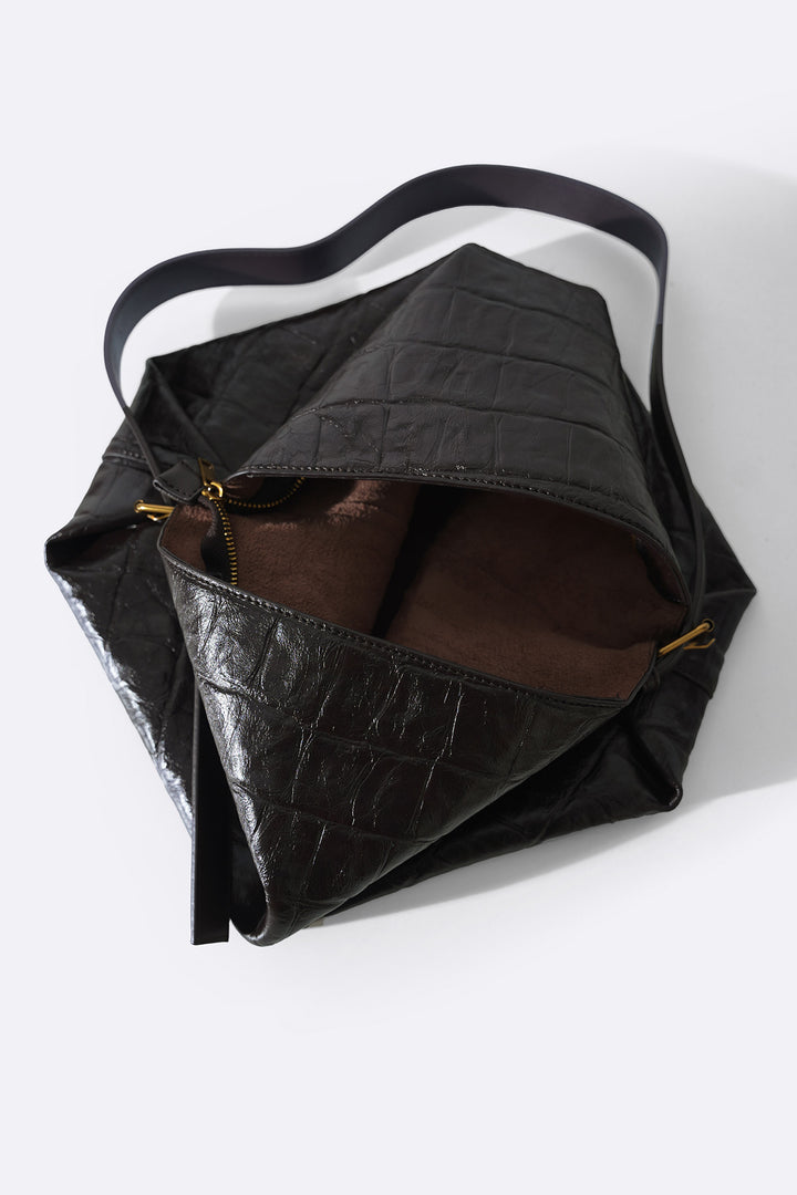 COFFEE EMBOSSED TOTE BAG
