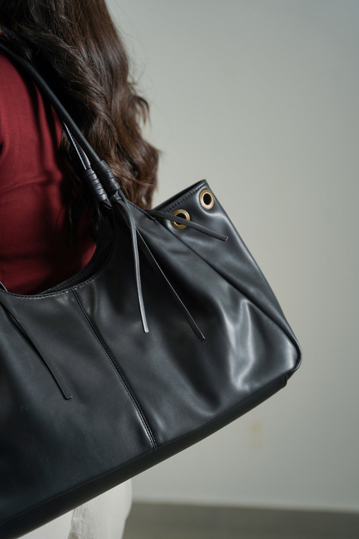 BLACK TULUM HOLIDAY BAG