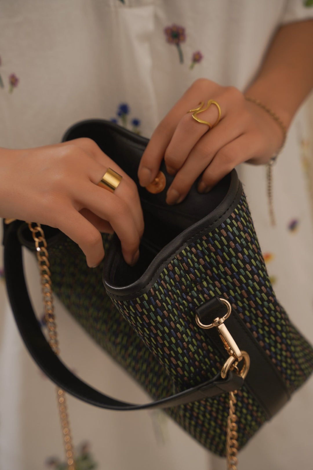 GREEN AFTER HOURS BAG