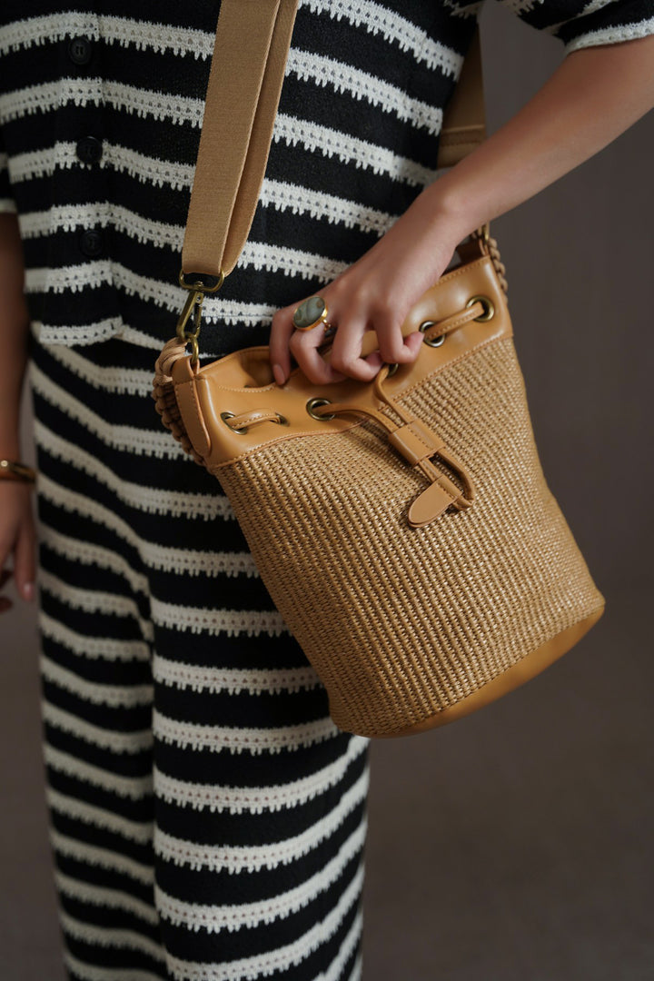THE CARAVAN BUCKET BAG