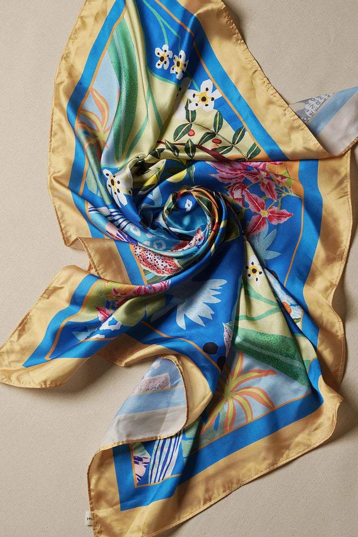 BLUE BLUE LAGOON SCARF