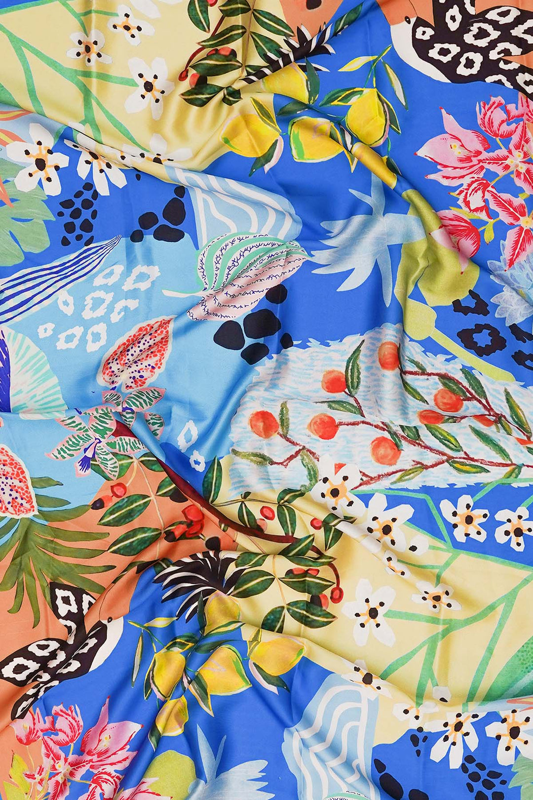 BLUE BLUE LAGOON SCARF
