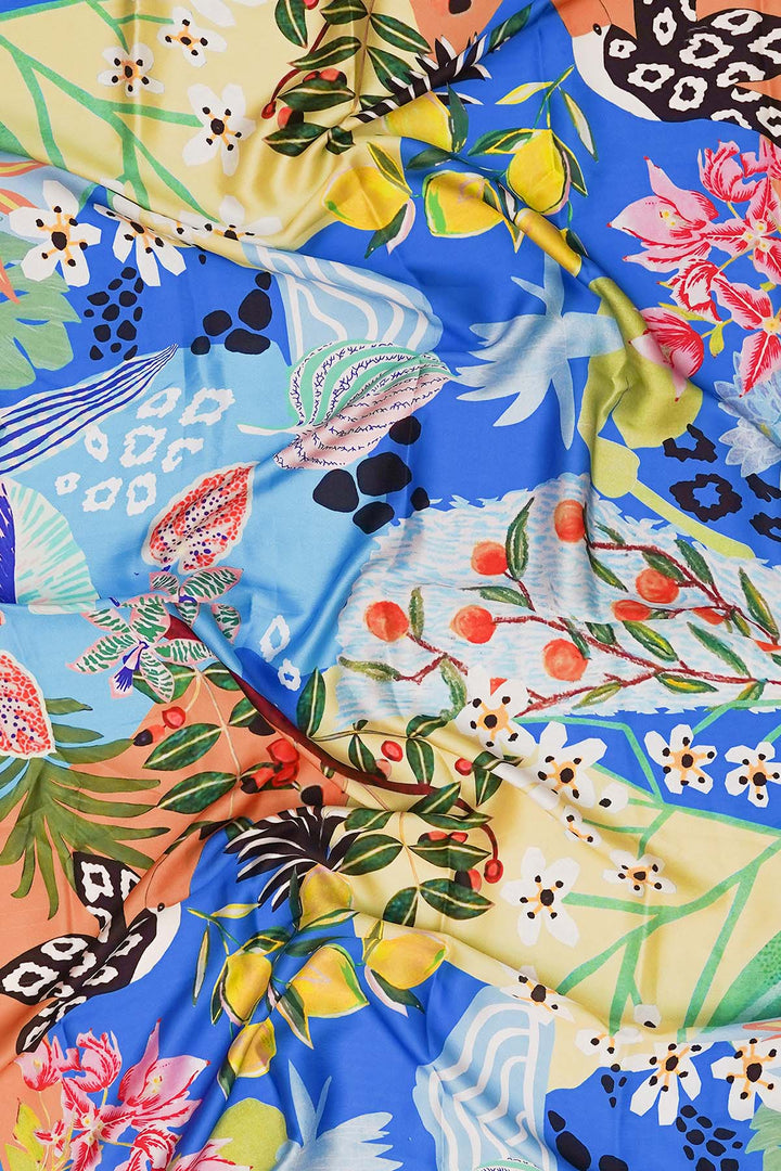 BLUE BLUE LAGOON SCARF