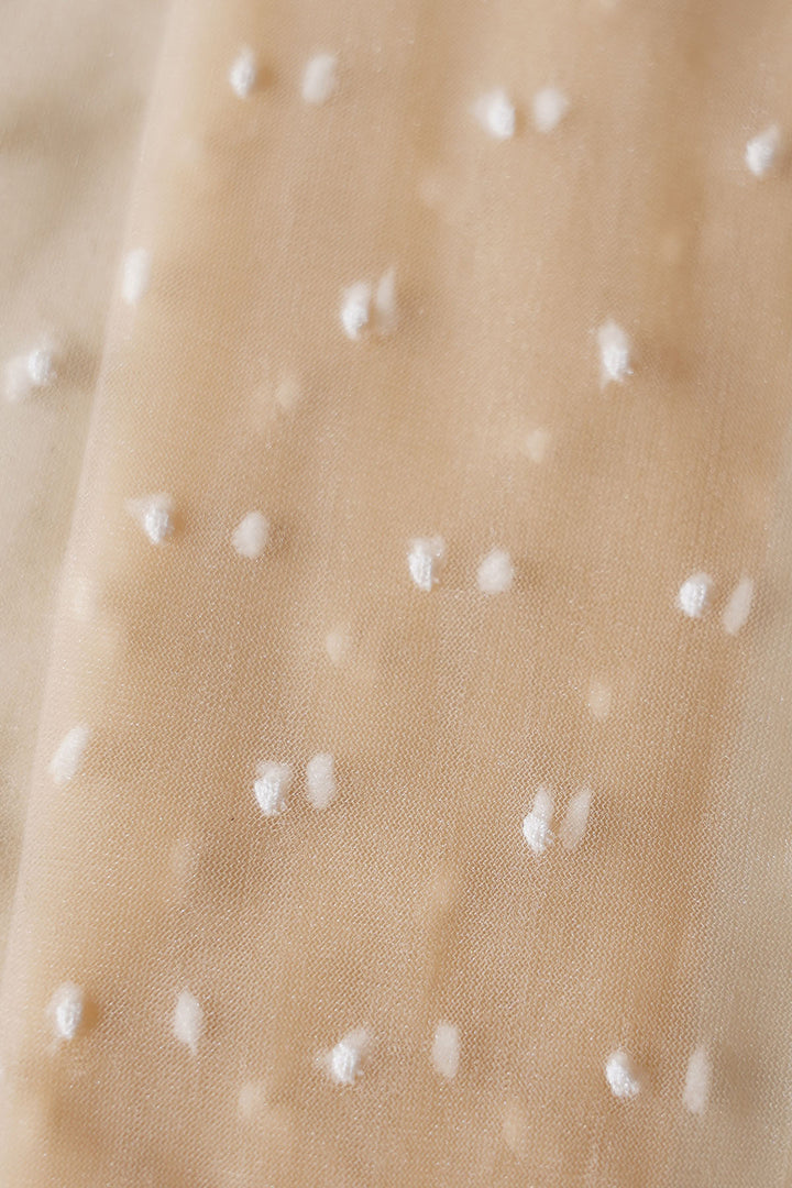 NUDE SHEER DOT SOCKS