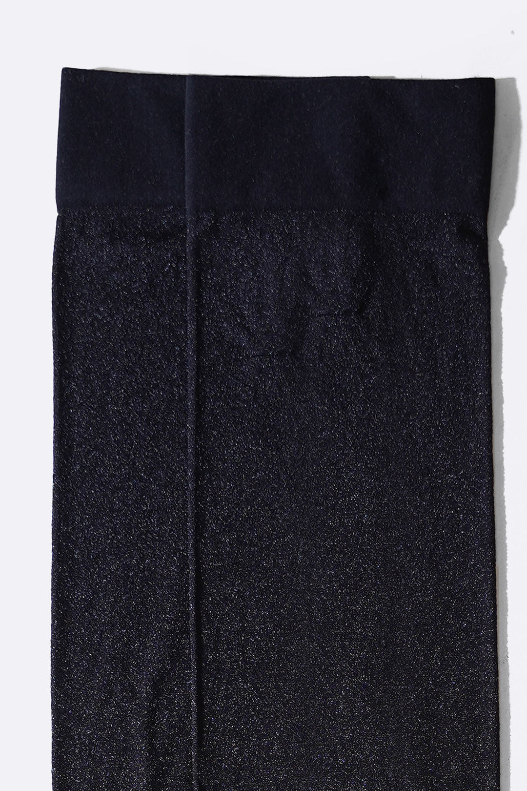 BLACK SHIMMER DRESS SOCKS