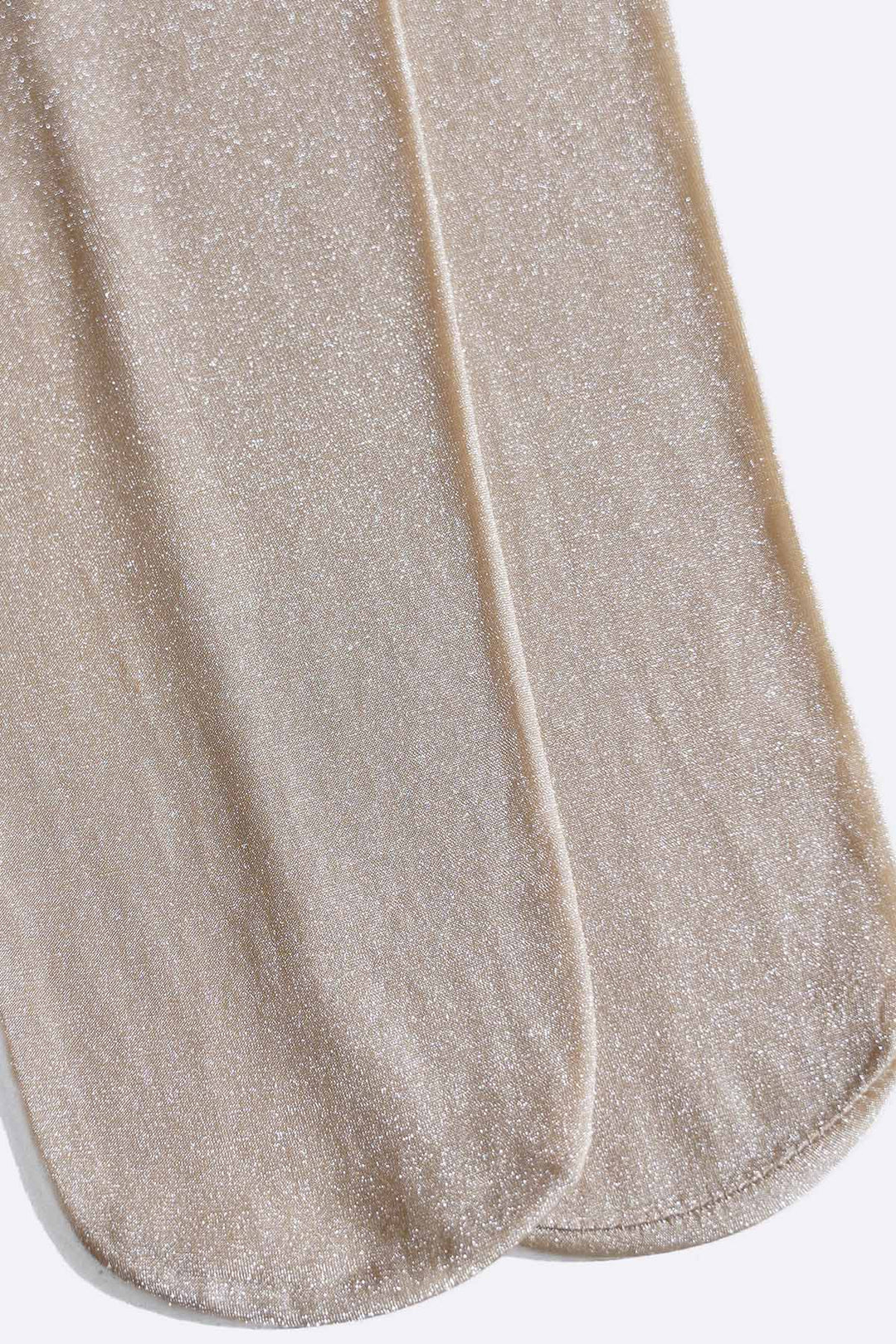 NUDE SHIMMER DRESS SOCKS