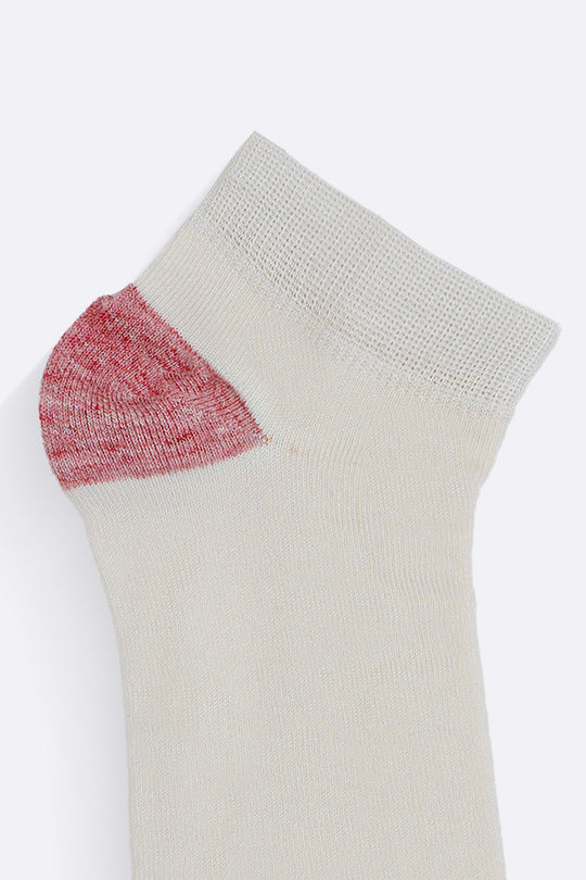 MELANGE PINK SOFT BAMBOO SOCKS