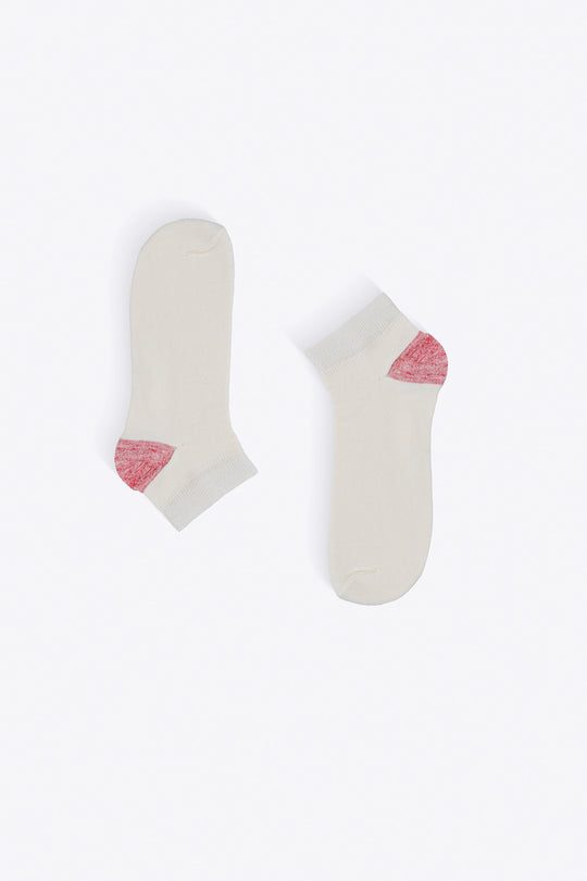 MELANGE PINK SOFT BAMBOO SOCKS