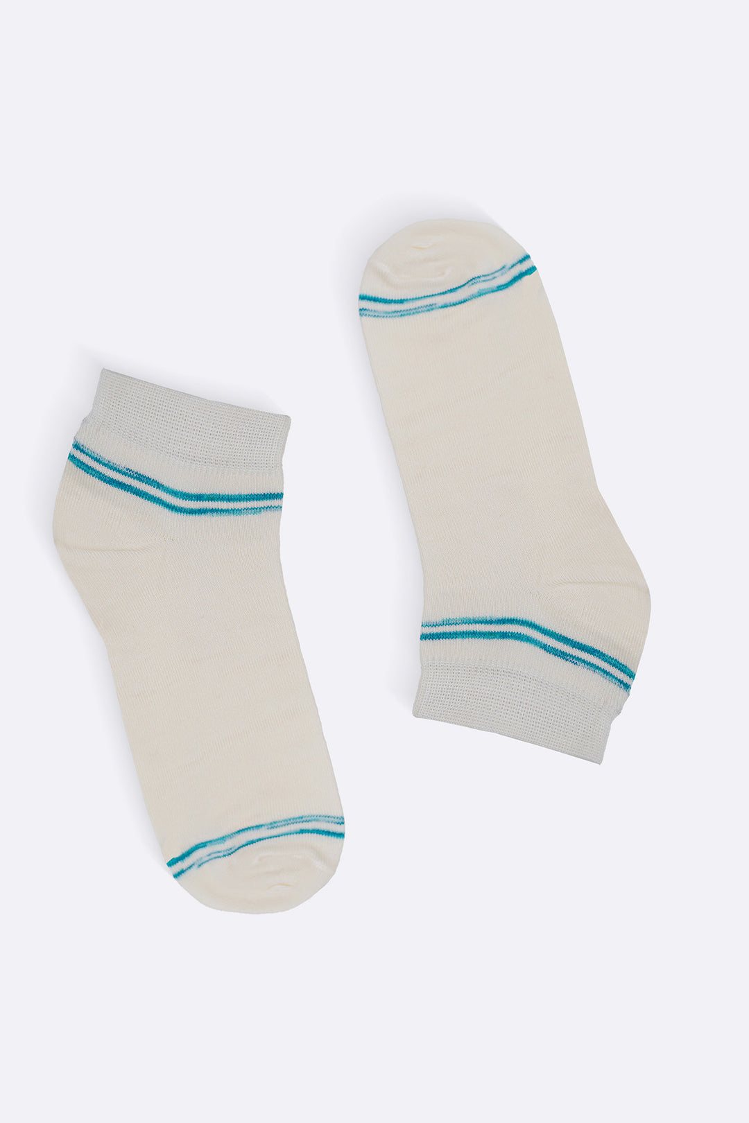 MELANGE TEAL SOFT BAMBOO SOCKS