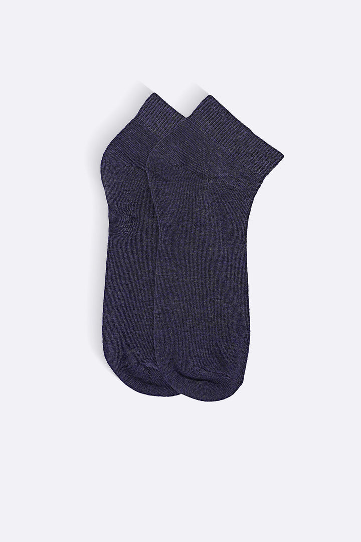 MELANGE PURPLE SOFT SUMMER SOCKS