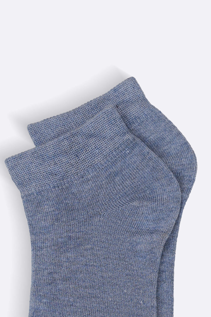 MELANGE BLUE SOFT SUMMER SOCKS