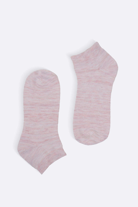 MELANGE PINK SOFT SUMMER SOCKS
