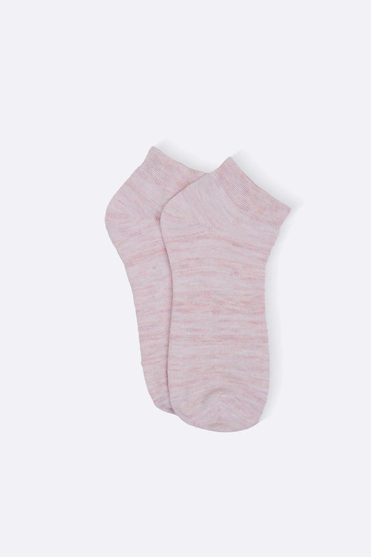 MELANGE PINK SOFT SUMMER SOCKS