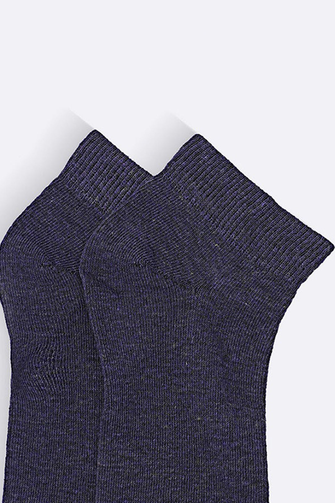 MELANGE PURPLE SOFT SUMMER SOCKS