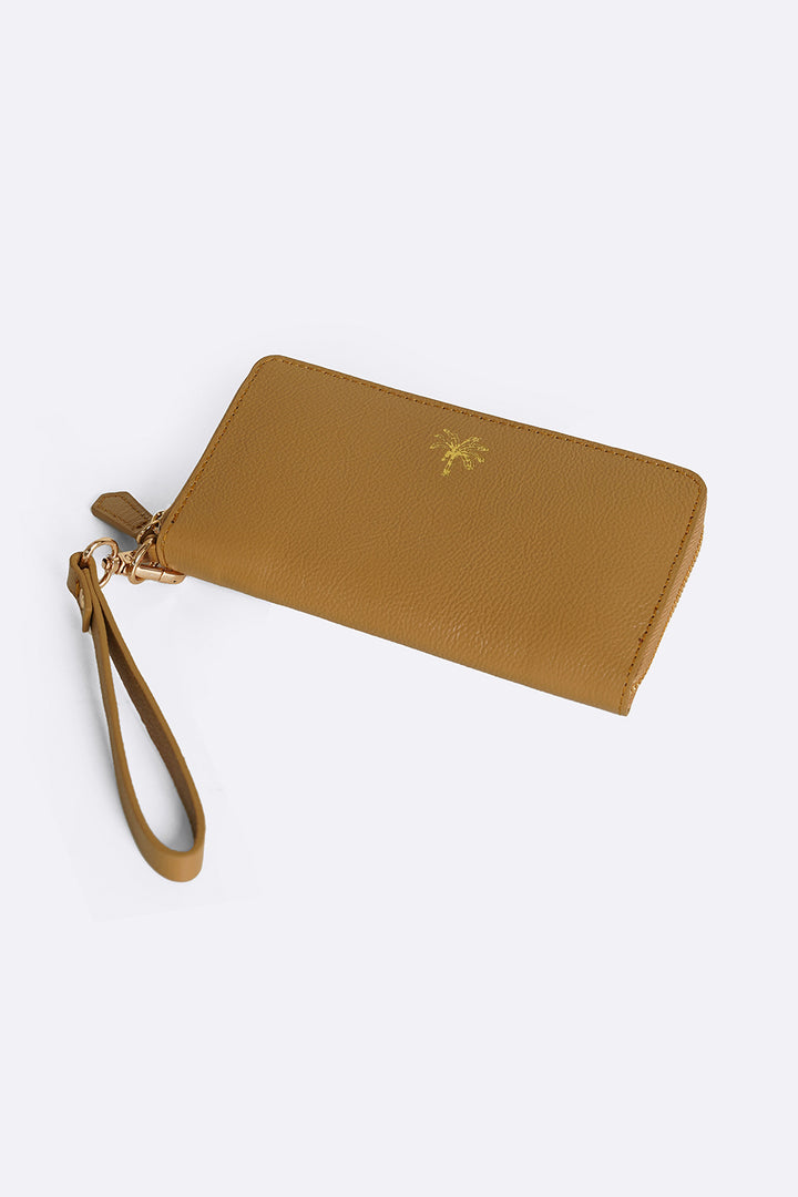 TAN RESORT LEATHER WALLET
