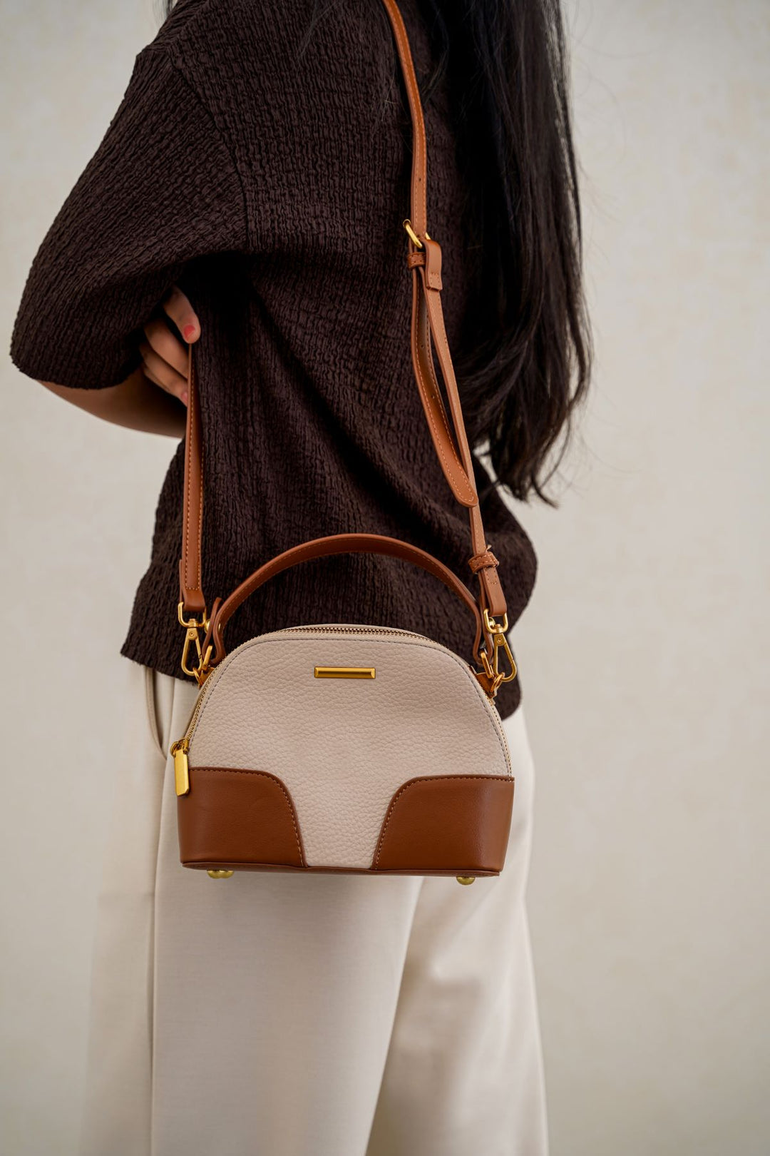 CREAM MODA VINTAGE BAG