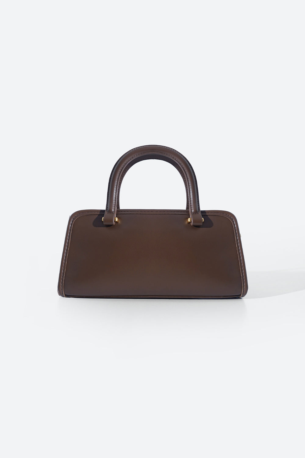 COFFEE MEDIUM TOP-HANDLE PURSE