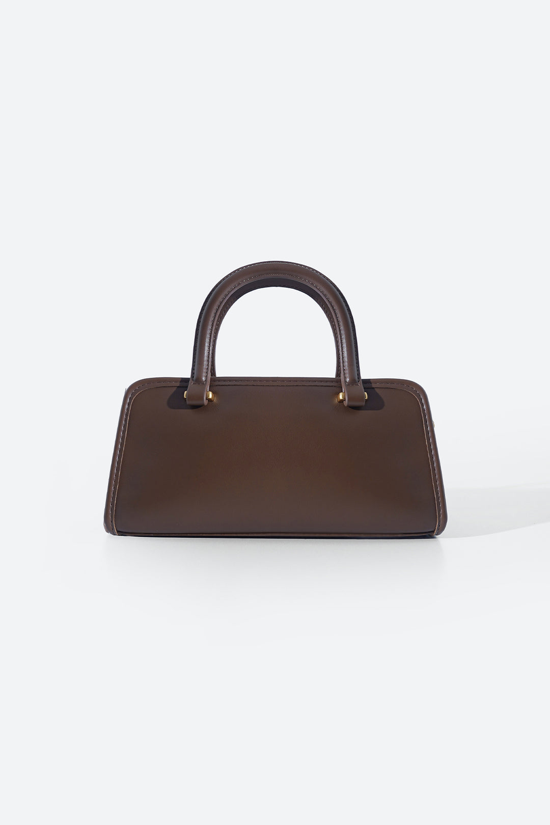 COFFEE MEDIUM TOP-HANDLE PURSE
