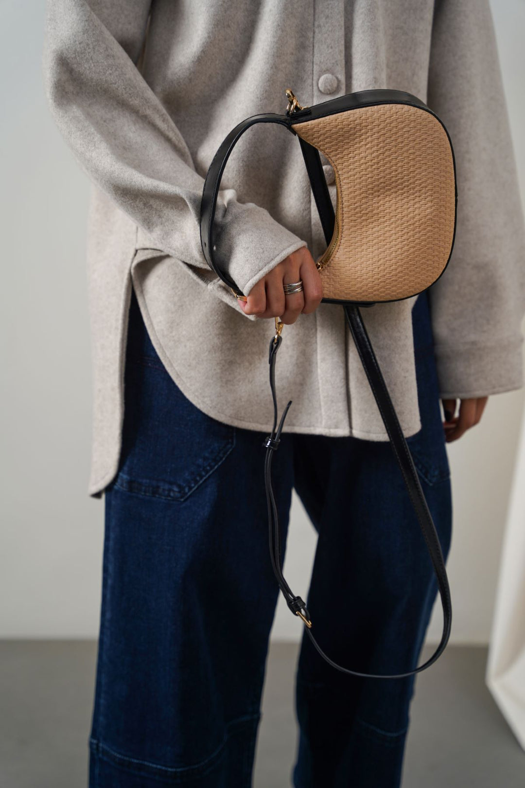 KHAKI CALILO CROSSBODY BAG